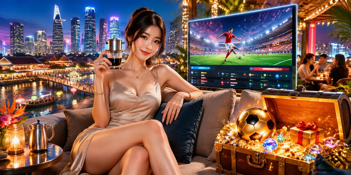 Người dùng tại Thành phố Hồ Chí Minh đọc câu hỏi hỗ trợ bên ly cà phê Việt Nam