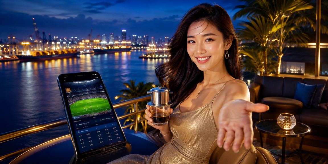 Người dùng Sài Gòn xem đánh giá thể thao trực tuyến tại quán cà phê