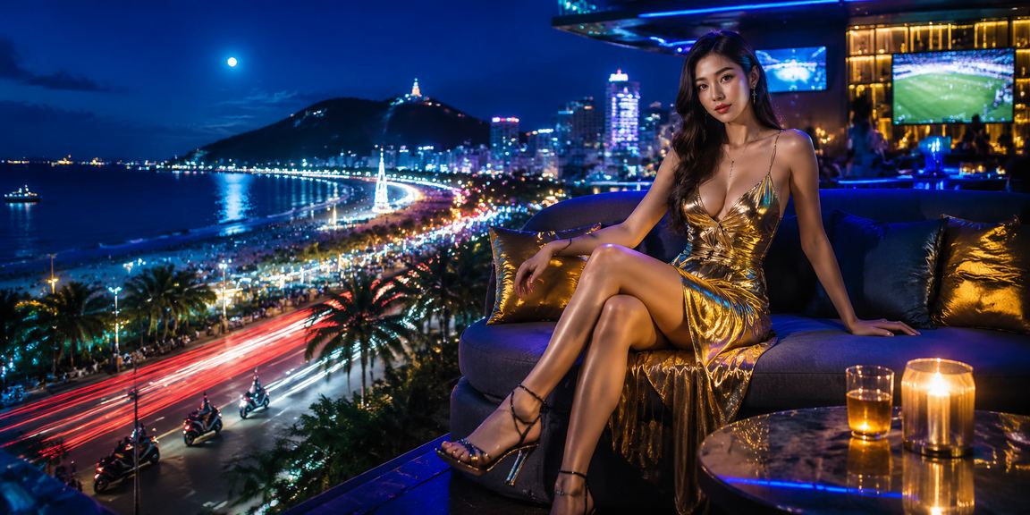 Khung cảnh Vũng Tàu gợi nhắc kiểm tra thanh toán khi dùng mạng di động